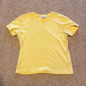 Plain yellow shirt